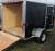 Enclosed Trailer Inclosed Utility 6 by 10 Foot SnowMobile Four-Wheeler Trailer - Image 1