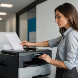 side-view-woman-using-office-printer_1230717-280161